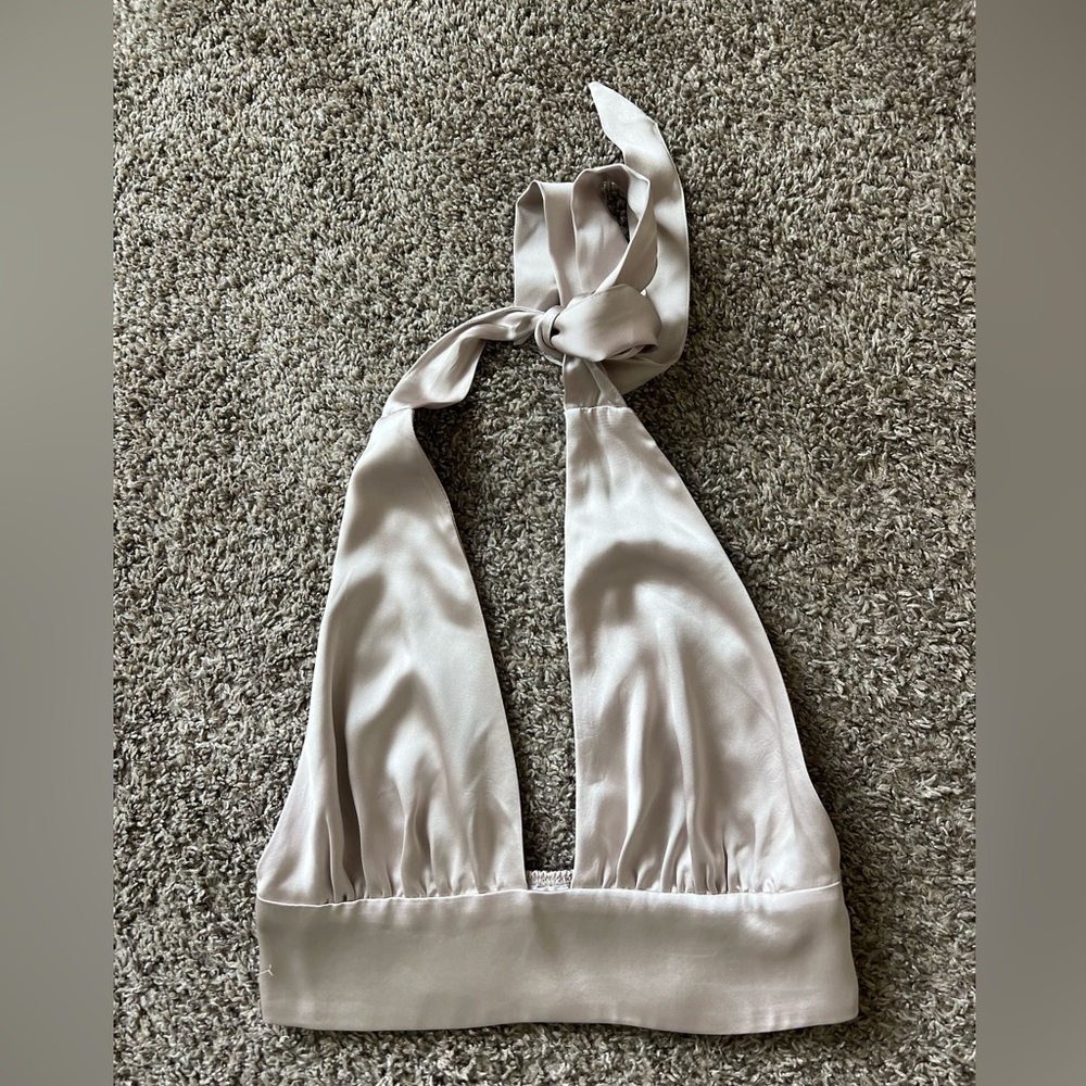 Dressy Shimmery Crop Top - Size Small - Like New